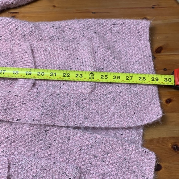 Pale Pink Long Open Cardigan w Pockets, 4 Seasons - Picture 11 of 11